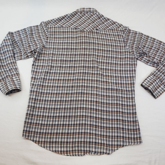 Vintage Mr. Leggs LLL Western Shirt Plaid PEARL SNAP Button Men's Size LARGE - Picture 9 of 15